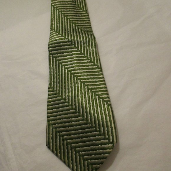 Vintage Mens Rhodia Tie Necktie Woven in France - Picture 3 of 4